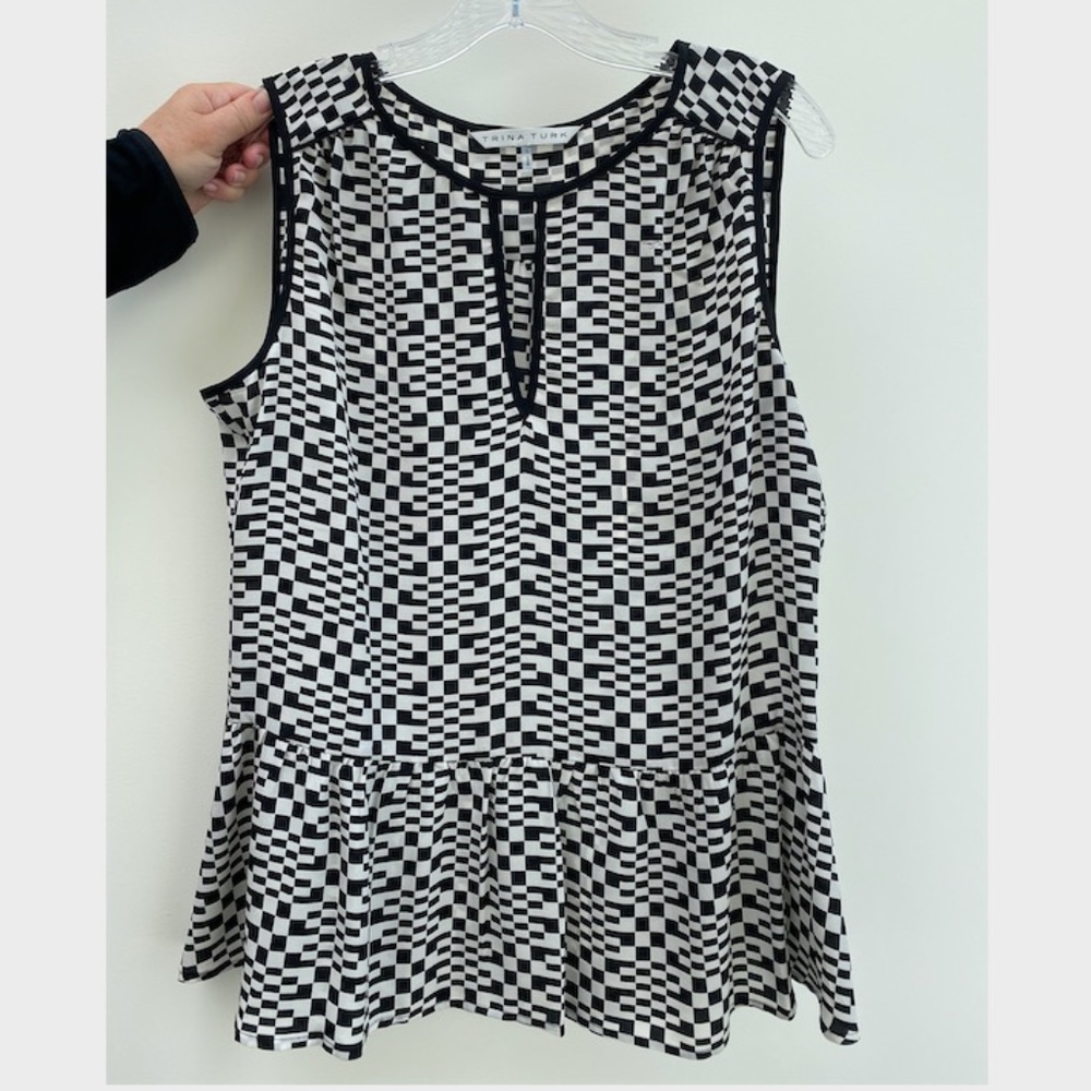 Trina Turk Silk Blouse